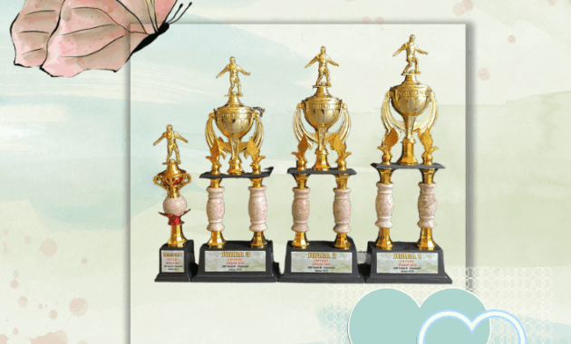 "Koleksi Piala Trophy Bantul Terlengkap dengan berbagai pilihan desain dan ukuran untuk segala jenis kejuaraan."