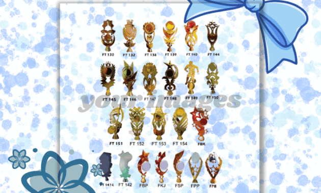 "Pilihan figur piala beragam di gudang Distributor Sparepart Trophy Donggala.